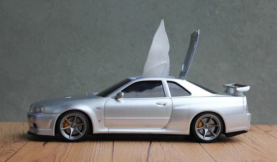 Nissan Skyline R34 θήκη για χαρτομάντηλα