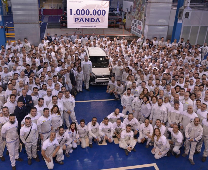 Fiat Panda εργοστάσιο Pomigliano d'Arco