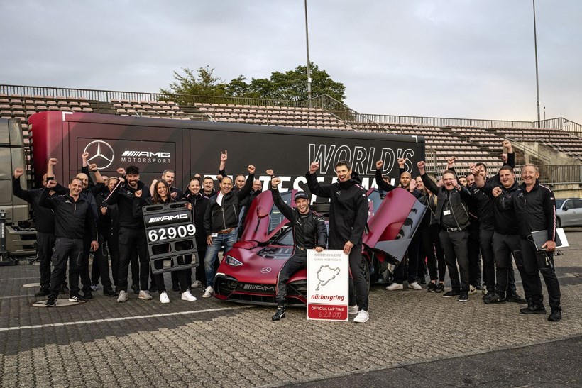 Mercedes AMG ONE Nurburgring γύρος ρεκόρ