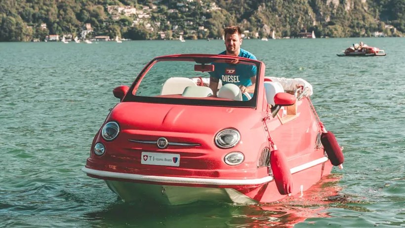 Fiat 500 Boat