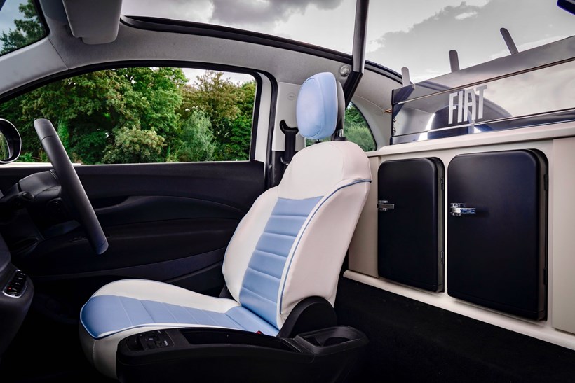 Fiat 500e Gelateria παγωτατζίδικο