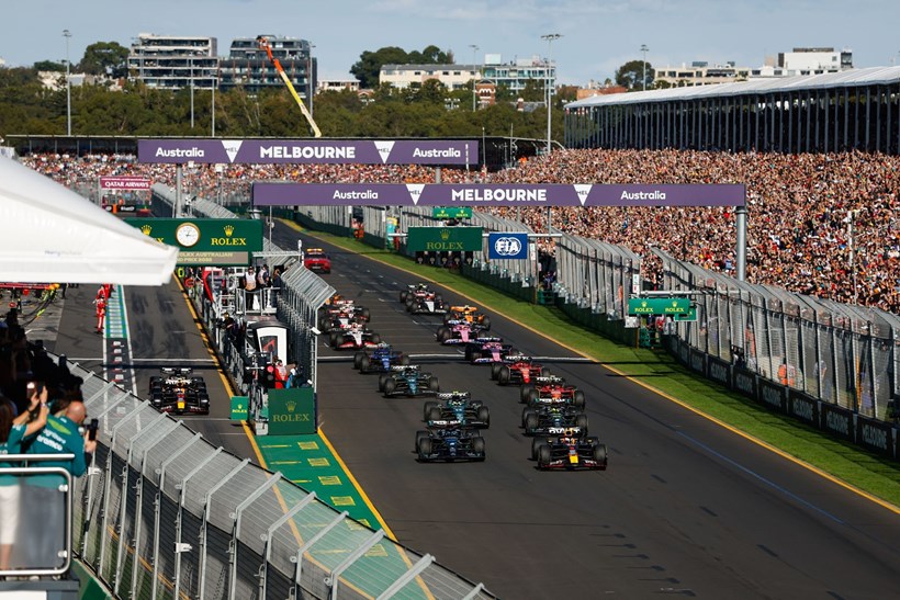 F1 GP Australia Race Start