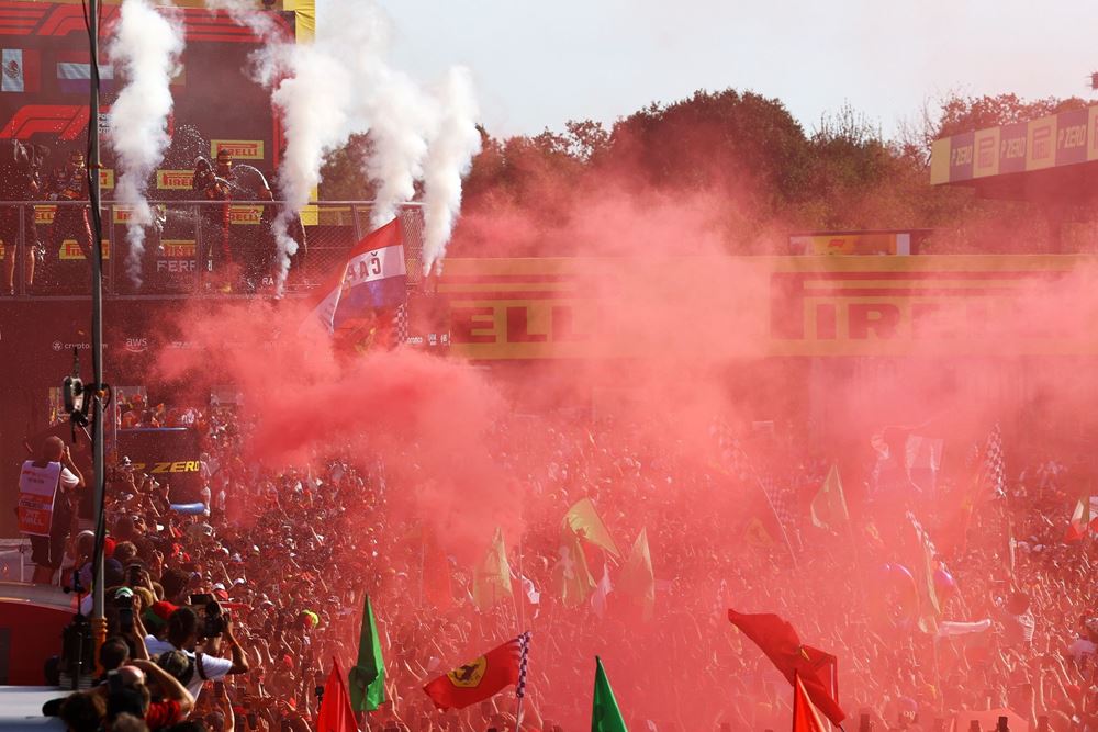 F1 Grand Prix Monza Podium