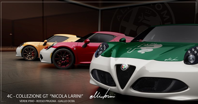 Alfa Romeo 4C Collection Nikola Larini