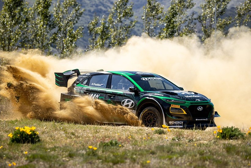Hyundai Kona EV Hayden Paddon