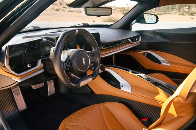 Pininfarina Battista ρεκόρ επιτάχυνσης και φρεναρίσματος