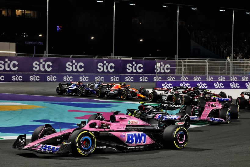 F1 Saudi Arabia Alpine Top5