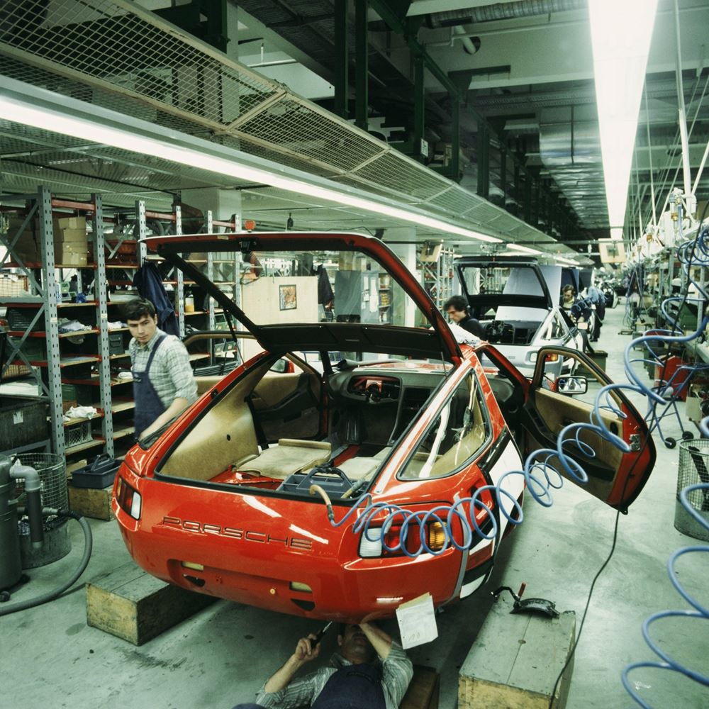 Porsche εργοστάσιο Zuffenhausen