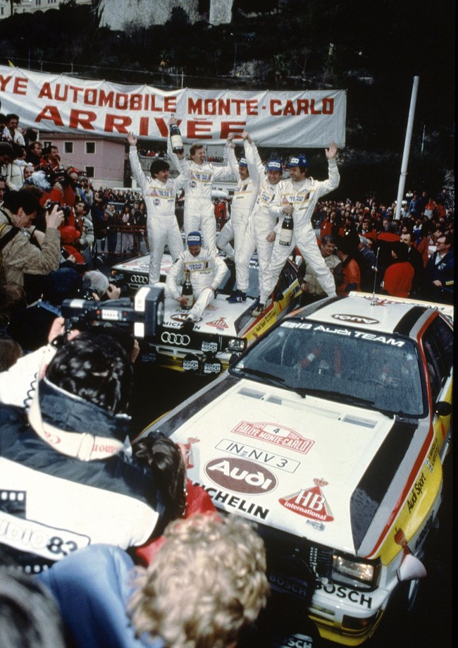 Walter Rohrl Audi Quattro Group B