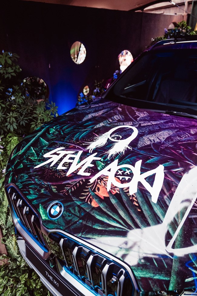 BMW iX1 x Steve Aoki Τomorrowland