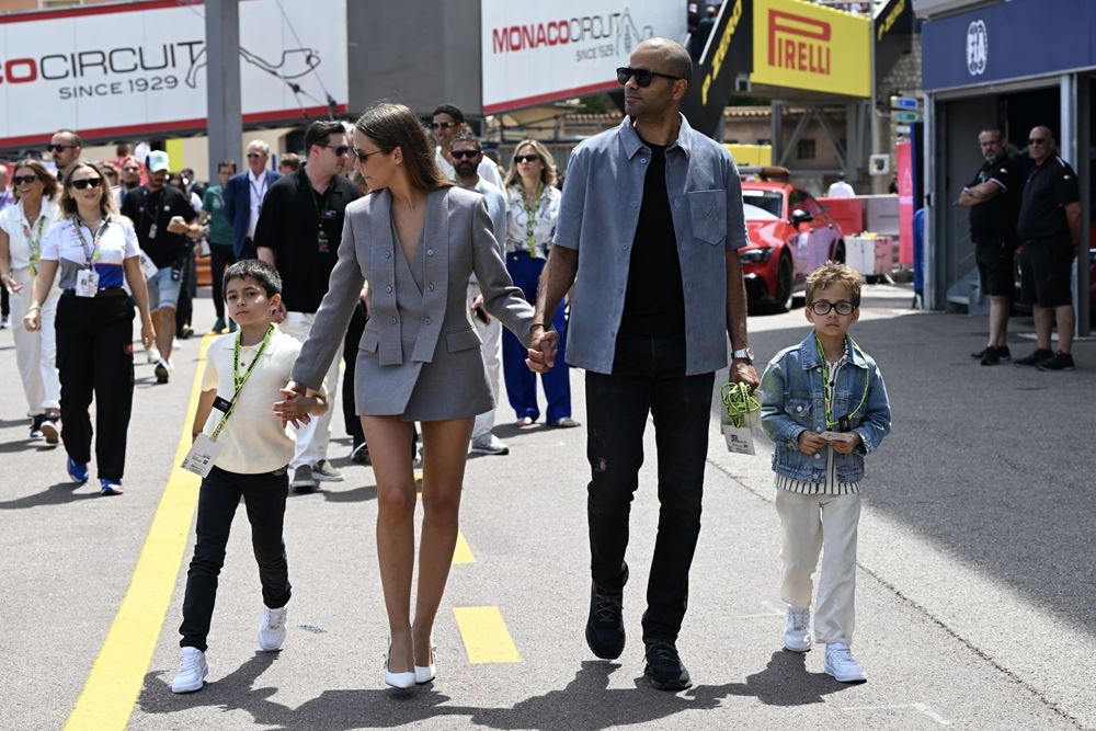 F1 Grand Prix Monaco Tony Parker