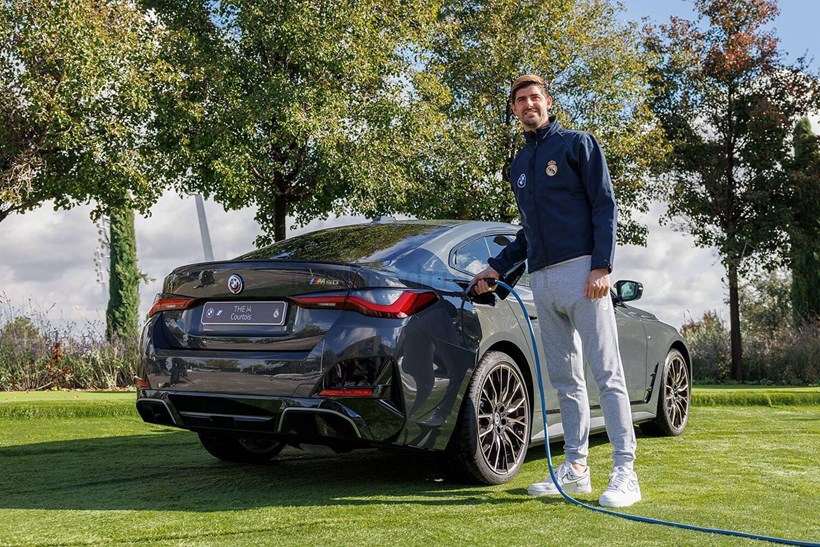 BMW Real Madrid Courtois