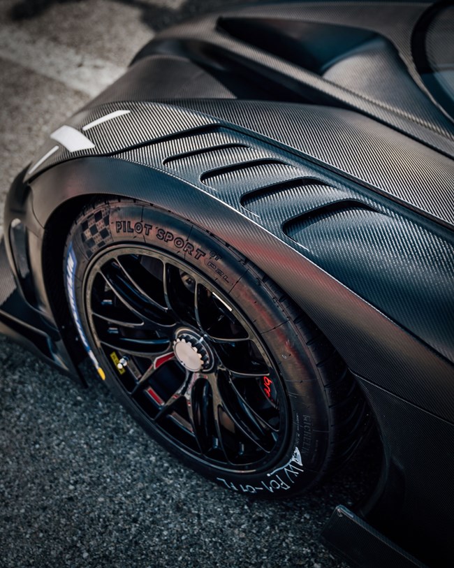 Bugatti Bolide Testing