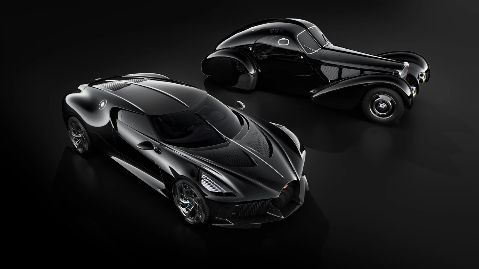 Bugatti La Voiture Noire και Atlantic 57