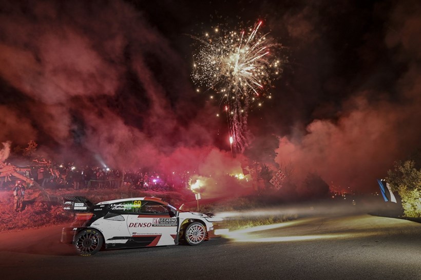 WRC Monte Carlo Rally Start