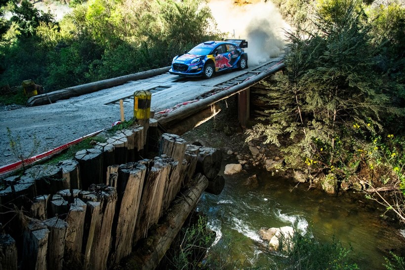 WRC Ράλι Χιλής M-Sport Ford tanak