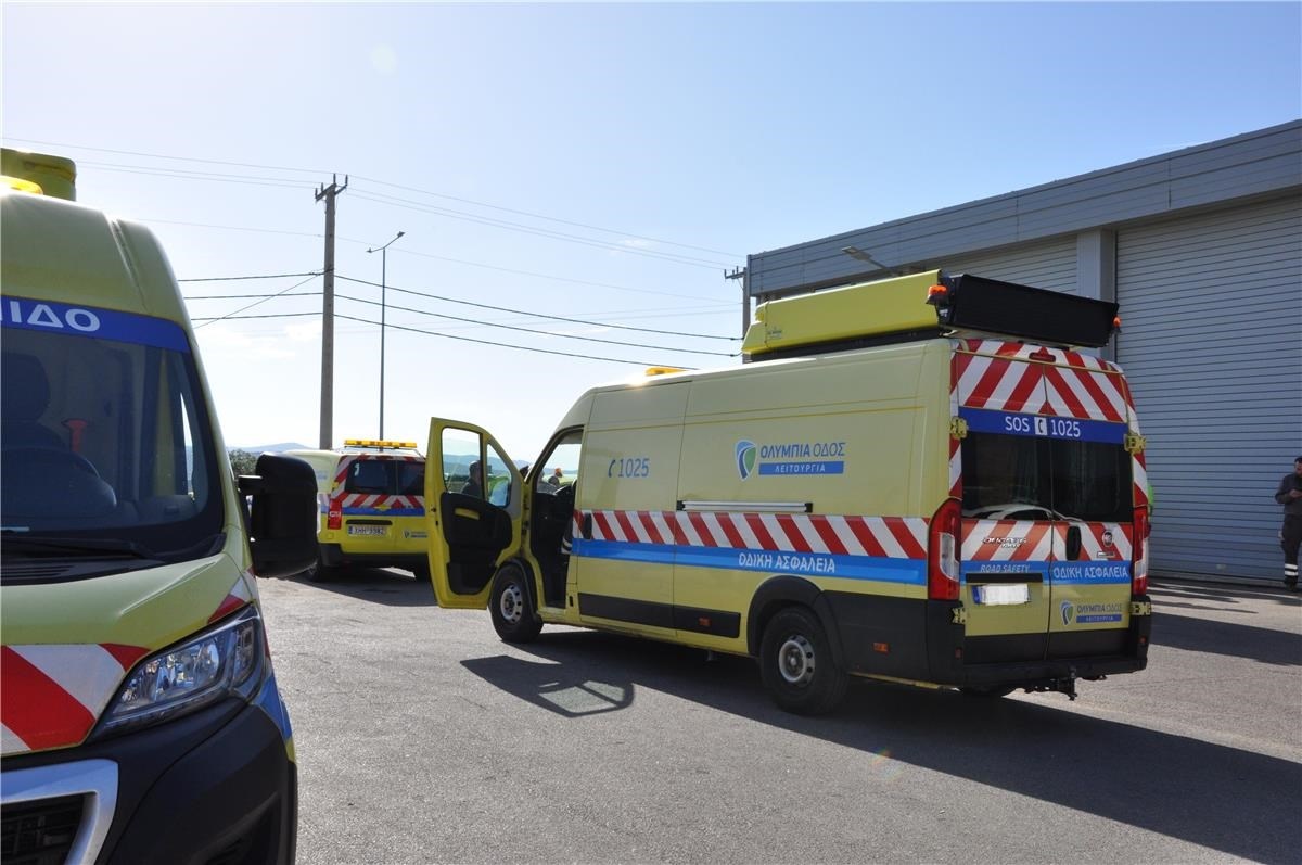 Ολυμπία Οδός προετοιμασία για χειμώνα