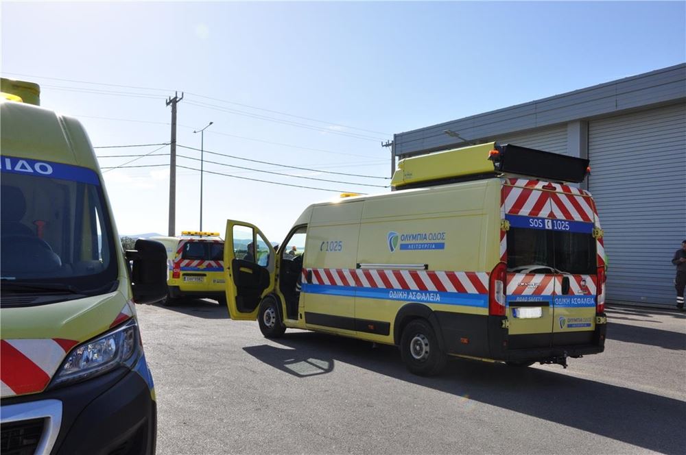 Ολυμπία Οδός προετοιμασία για χειμώνα