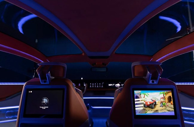 Qualcomm Snapdragon Chassis Concept CES 2023