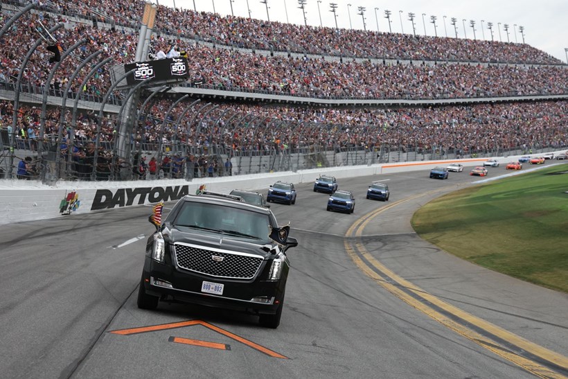 Nascar Daytona 2025 Ντόναλντ Τραμπ The Beast
