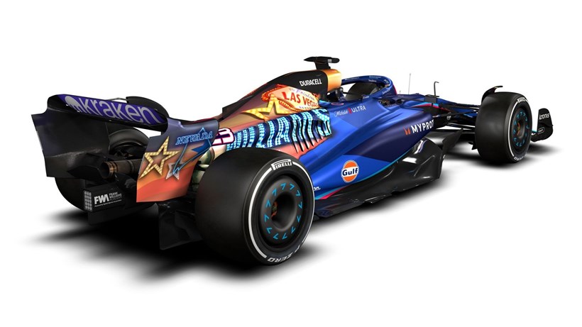 F1 Las Vegas GP Williams Livery