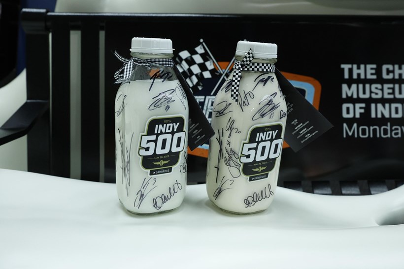 Indy500 Milk Tradition