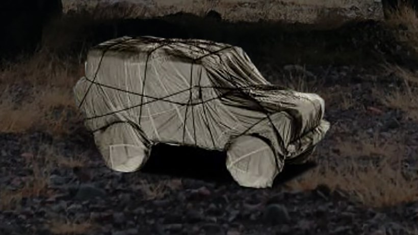 Mercedes G-class teaser