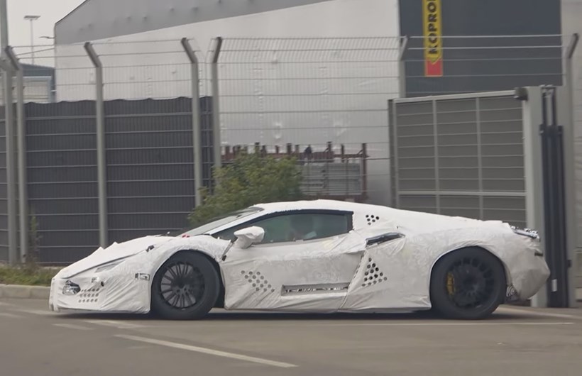 Lamborghini V12 Hybrid Spy