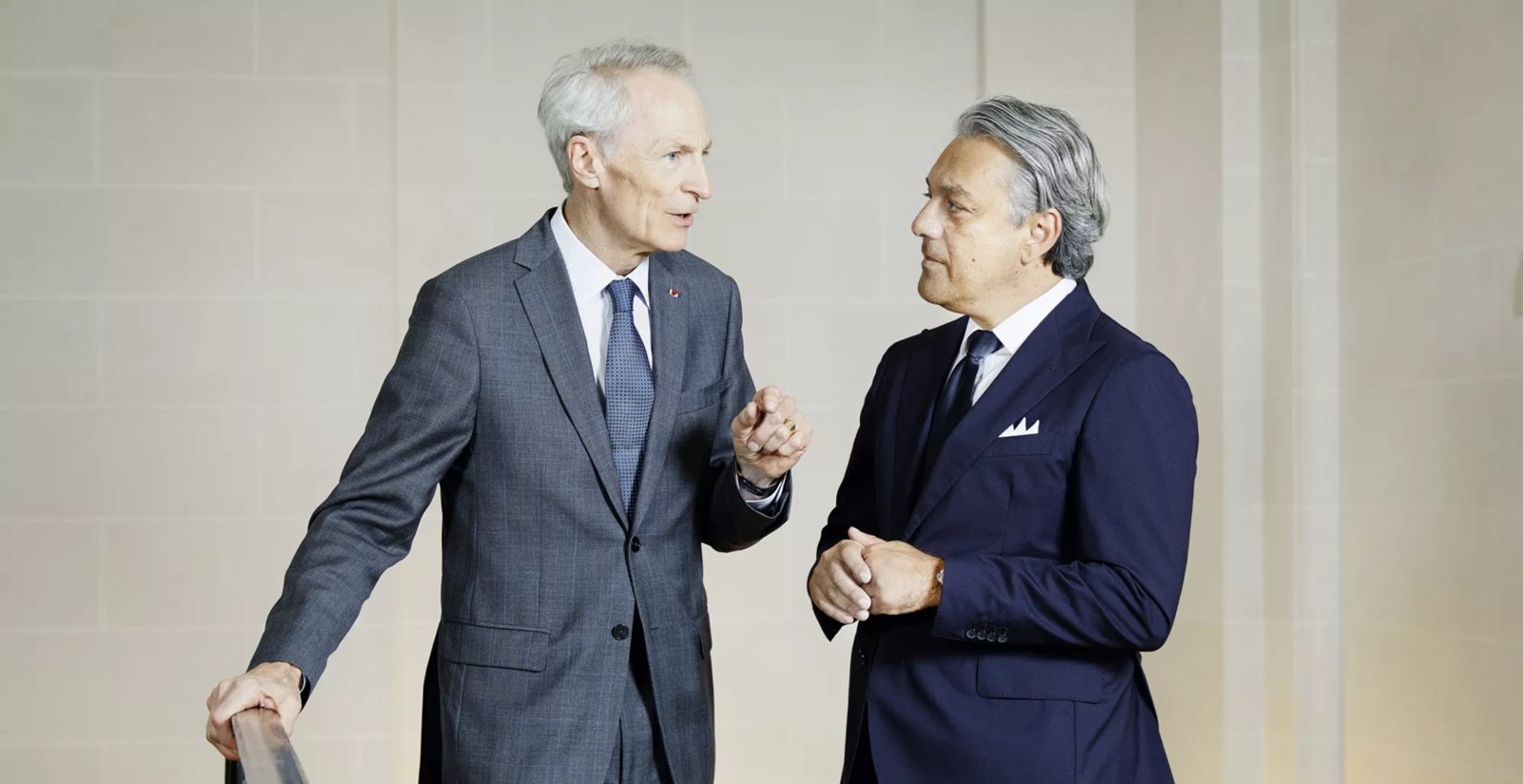 Jean-Dominique Senard and Luca de Meo