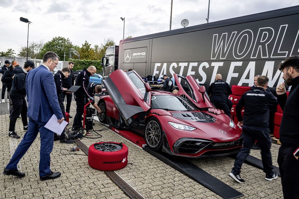 Mercedes AMG ONE Nurburgring γύρος ρεκόρ