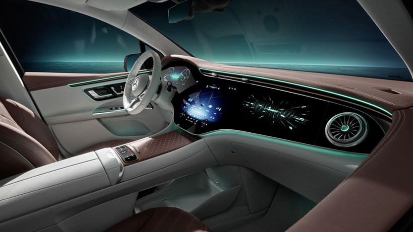 Mercedes EQE SUV Interior