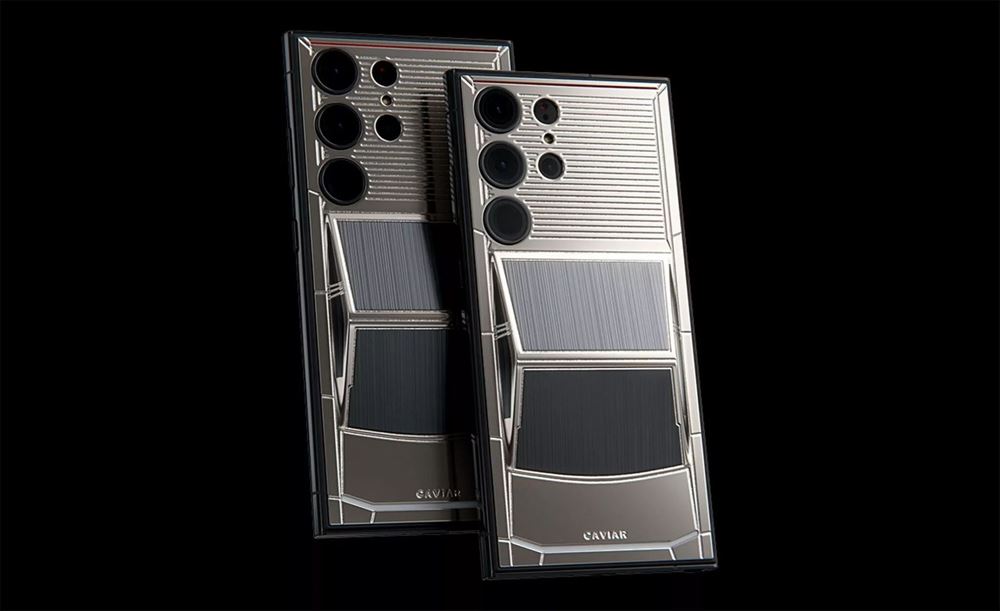 Tesla Cybertruck Samsung S24 Caviar