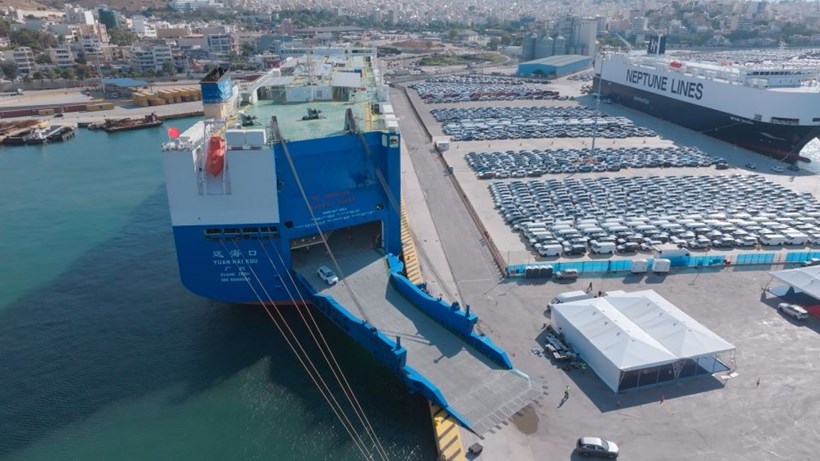 Cosco Yuan Hai Kou πλοίο μεταφοράς αυτοκινήτων