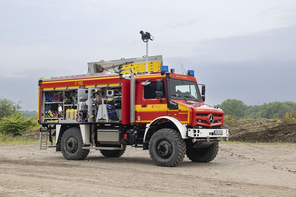 Mercedes-Benz Unimog U 5023 πυροσβεστικό όχημα