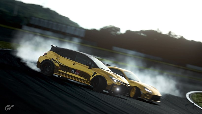 Kalle Rovanpera Ken Gushi Drift Twins McDonald's