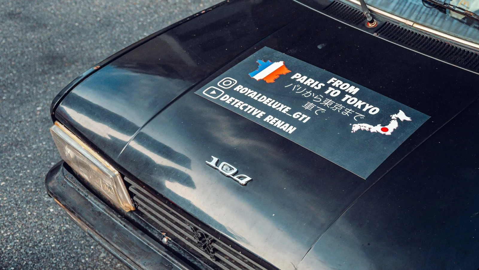 Peugeot 104 Paris-Tokyo