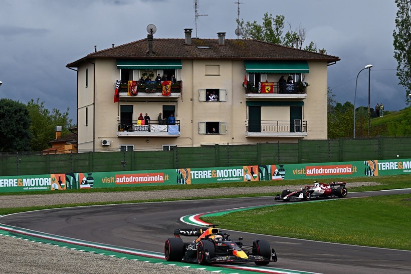 Verstappen Imola Tifozi