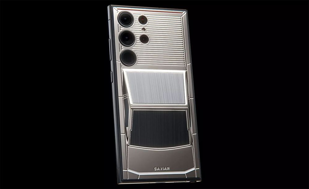 Tesla Cybertruck Samsung S24 Caviar