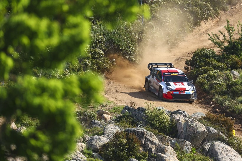 WRC Ράλι Σαρδηνίας Ogier Toyota