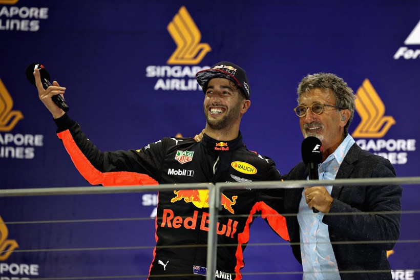 Eddie Jordan Daniel Ricciardo