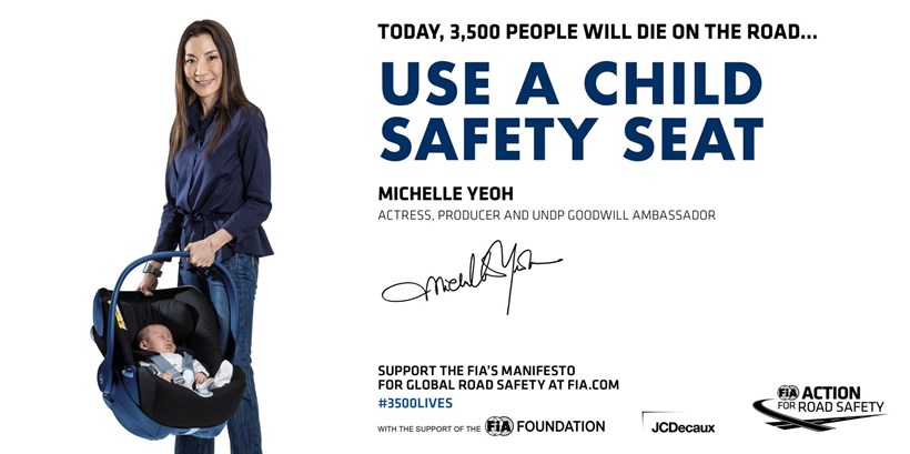 Michelle Yeoh Road Safety