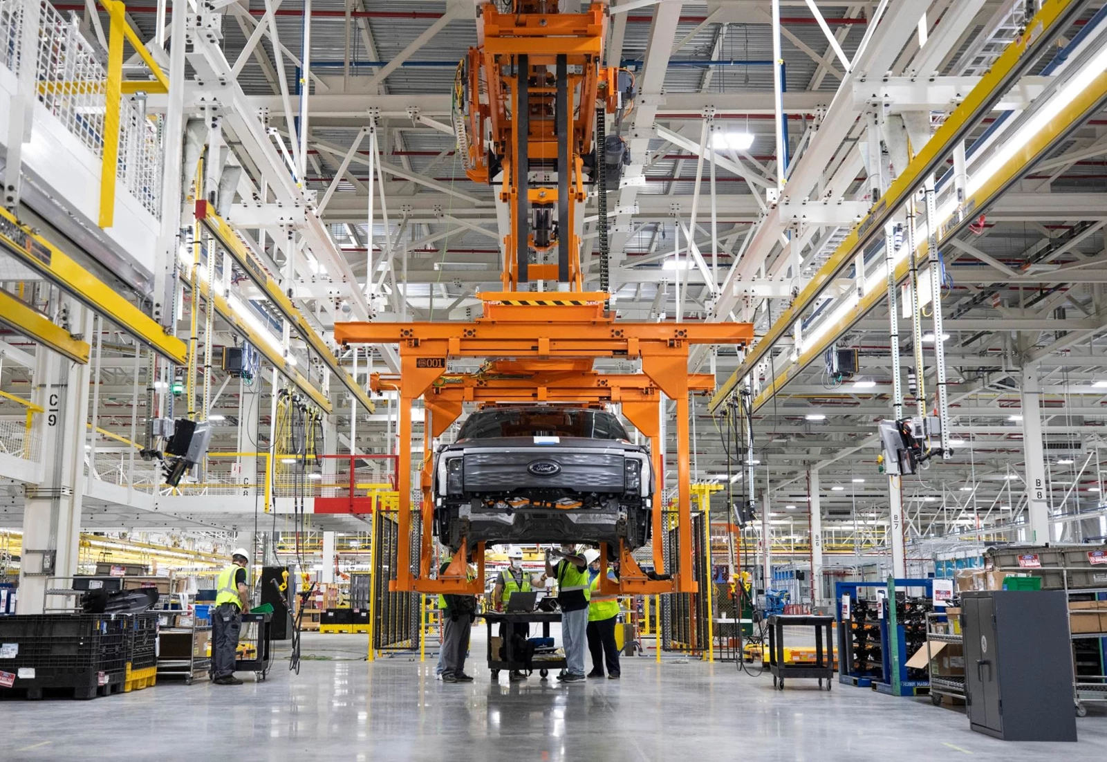 Ford F-150 Lightning EV παραγωγή