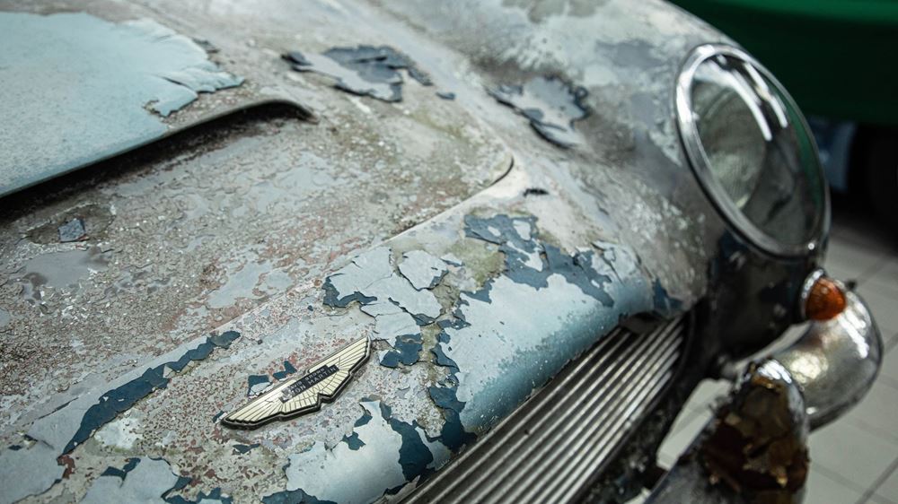 Aston Martin DB5 Vantage restoration