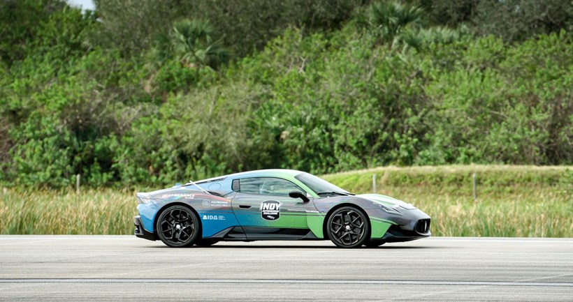 Maserati MC20 Indy Autonomous Challenge ρεκόρ ταχύτητας αυτόνομου οχήματος