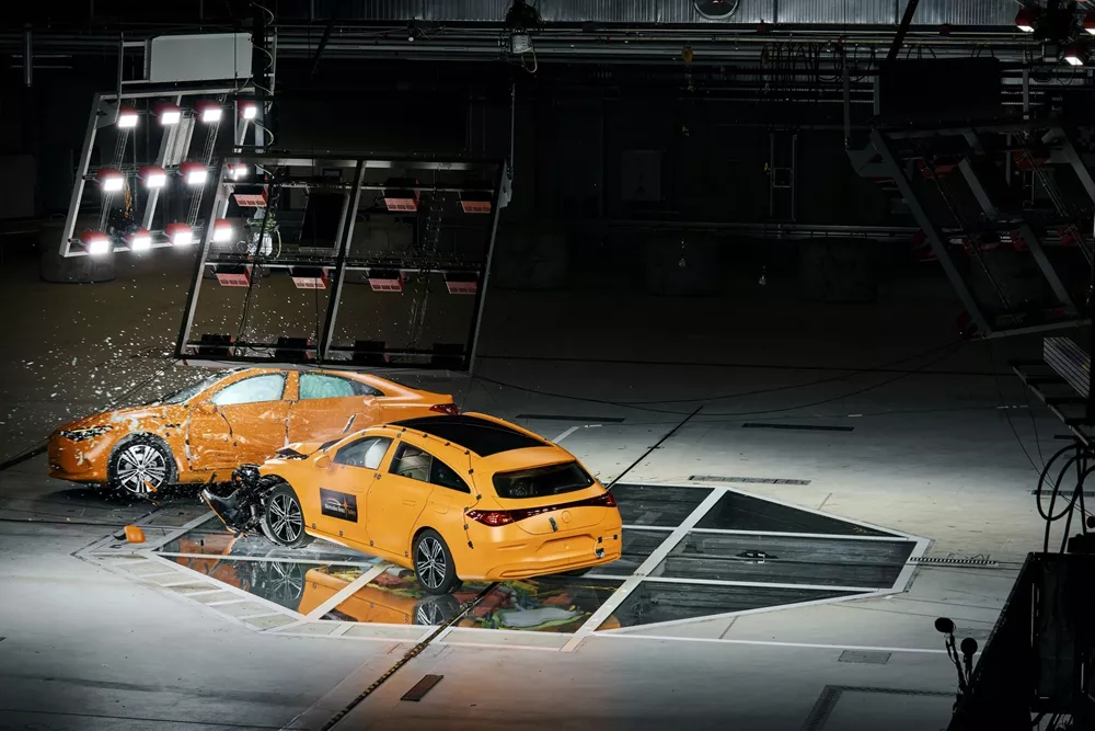 Mercedes CLA crash test