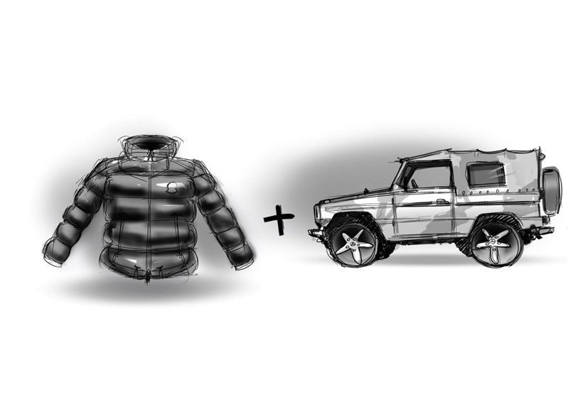 Mercedes Benz Project Mondo G Puffer Jacket