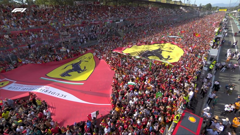 F1 Grand Prix Monza Fans