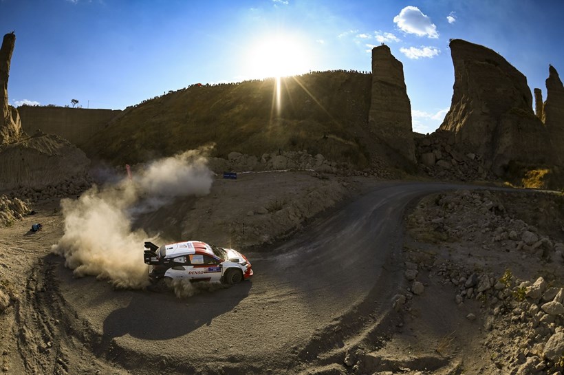 WRC Mexico Rally Toyota