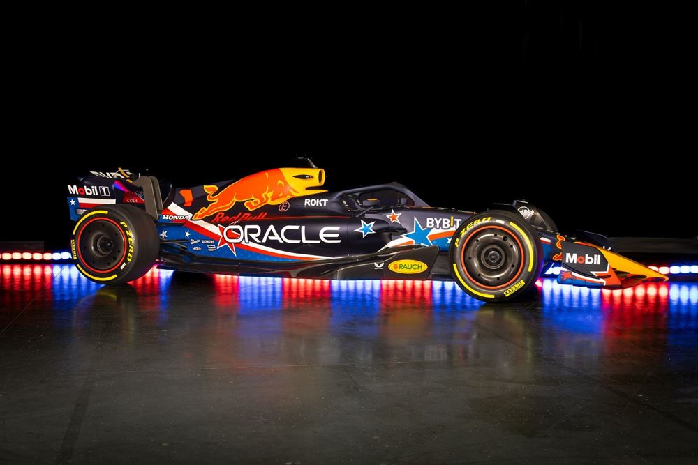 Red Bull Texas Livery Grand Prix ΗΠΑ