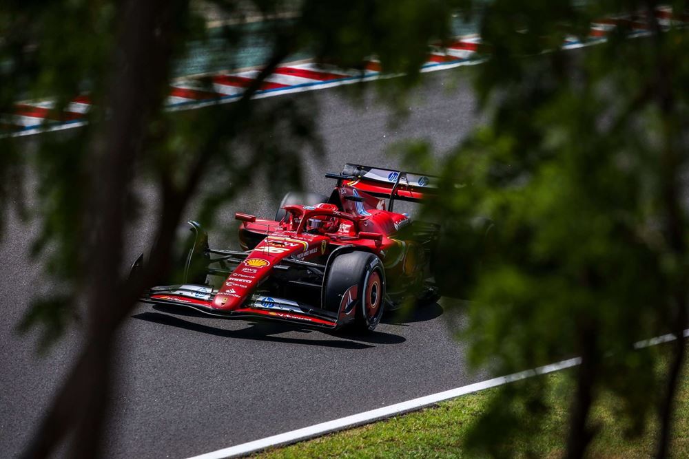 F1 GP Ουγγαρίας κατατακτήριες δοκιμές Leclerc